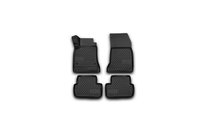 Mercedes GLA X156 2014-2019 Rubber floor mats (4 pcs, Novline) photo 1