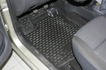 Renault Logan I 2005-2008 3D Rubber Floor Mats for Interior (4 pcs, Novline) photo 1