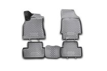 Renault Fluence 2009-2016 3D Rubber Floor Mats for Interior (4 pcs, Novline) photo 1