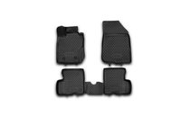 Renault Duster 2008–2017 (2011-2015) 3D Rubber Floor Mats Interior (4 pcs, Novline) 4WD photo 1