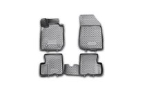 Renault Duster 2008–2017 (2011-2015) 3D Rubber Floor Mats Interior (4 pcs, Novline) 2WD photo 1