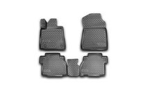 Toyota Tundra 2007-2021 3D Rubber Floor Mats for Interior (4 pcs, Novline) Double Cab/Crew MAX (USA) photo 1