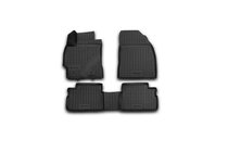 Toyota Corolla 2013-2019 3D Rubber Floor Mats for Interior (4 pcs, Novline) photo 1
