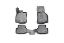 Volkswagen Golf 7/E-Golf 2012-2020 3D Rubber Floor Mats for Interior (4 pcs, Novline) photo 1