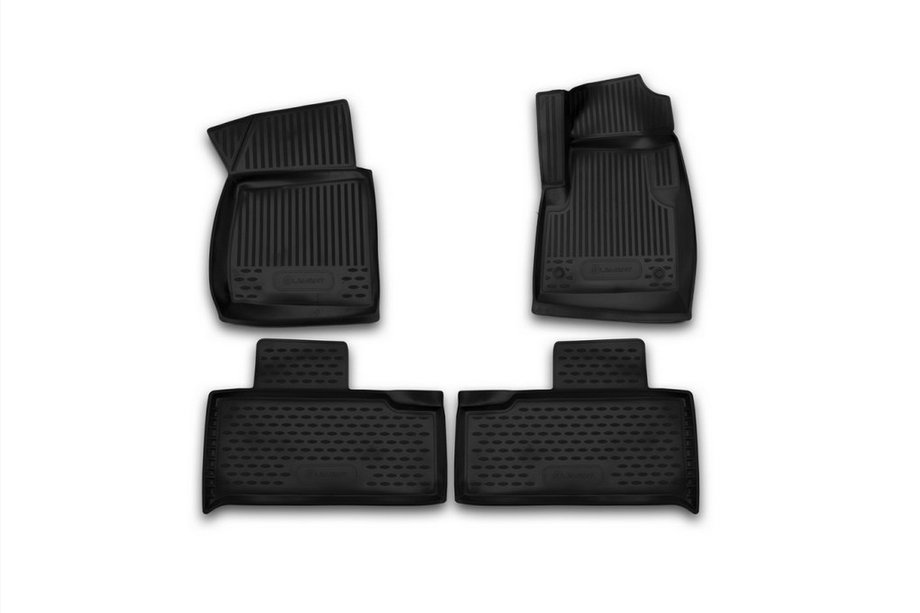 UAZ 3151 1985–2003 3D Rubber Floor Mats Interior (3 pcs, Novline) Patriot Limited 2005-2014 Photo 1