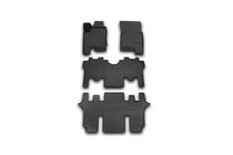 Ssang Yong Stavic 2012-2019 3D Rubber Floor Mats for Interior (4 pcs, Novline) photo 1