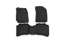 Geely MK 2006-2014 3D Rubber Floor Mats for Interior (4 pcs, Novline) photo 1