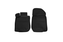 Renault Logan I 2005-2008 Front rubber floor mats (2 pcs, Novline) photo 1