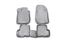 Renault Logan I 2005-2008 Rubber floor mats (4 pcs, Novline) photo 1