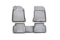 Renault Laguna 2007-2015 Rubber floor mats (4 pcs, Novline) photo 1