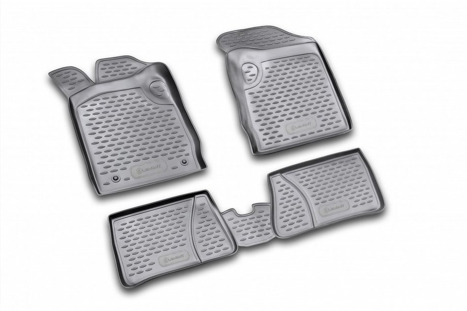 Renault Symbol 2008-2013 Rubber floor mats (4 pcs, Novline) Image