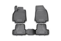 Renault Megane III 2009-2016 Rubber floor mats (4 pcs, Novline) photo 1