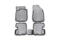 Renault Sandero 2007-2013 Rubber floor mats (4 pcs, Novline) photo 1
