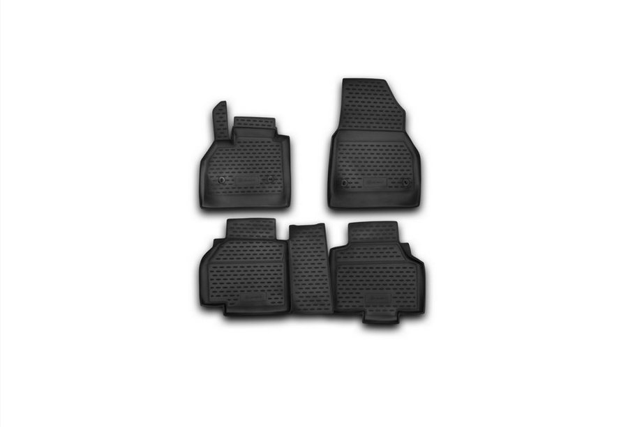Renault Kangoo 2008–2020 Rubber floor mats (4 pcs, Novline) Image