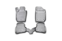 Seat Ibiza 2010-2017 Rubber Floor Mats Interior (4 pcs, Novline) SW photo 1