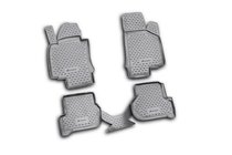 Skoda Octavia II A5 2006-2010 Rubber floor mats (4 pcs, Novline) 2004-2013 photo 1