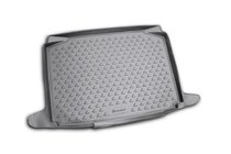 Skoda Fabia 2007-2014 Trunk Mat Rubber (Novline) HB photo 1