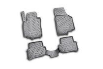 Skoda Yeti 2009-2017 Rubber floor mats (4 pcs, Novline) photo 1
