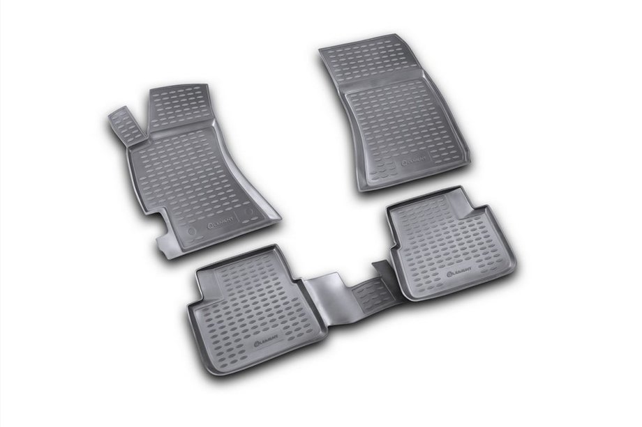 Subaru Impreza 2007-2011 Rubber floor mats (4 pcs, Novline) Image