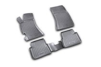 Subaru Impreza 2007-2011 Rubber floor mats (4 pcs, Novline) photo 1