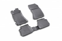 Subaru Forester 2008-2013 Rubber floor mats (4 pcs, Novline) photo 1