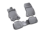 Subaru Legacy 2009-2014 Rubber floor mats (4 pcs, Novline) photo 1