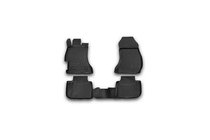 Subaru XV 2011-2017 Rubber floor mats (4 pcs, Novline) photo 1