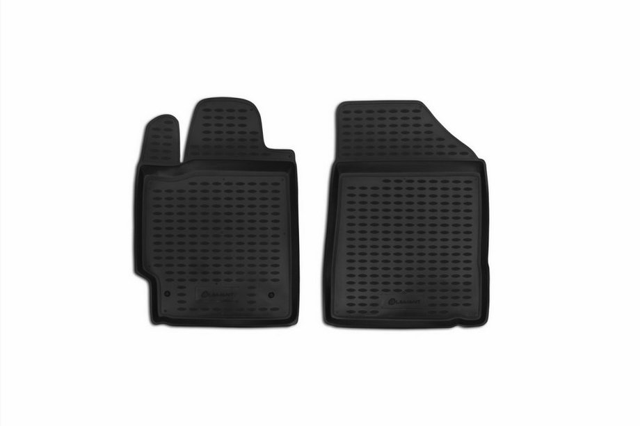 Toyota Camry 2006-2011 Front rubber floor mats (2 pcs, Novline) Photo 1