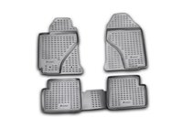 Toyota Corolla 2002-2007 Rubber floor mats (4 pcs, Novline) photo 1