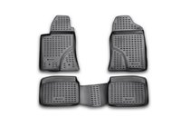 Toyota Avensis 2003-2009 Rubber floor mats (4 pcs, Novline) photo 1