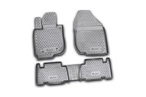 Toyota Rav 4 2006-2013 (2006-2010) Rubber floor mats (4 pcs, Novline) photo 1
