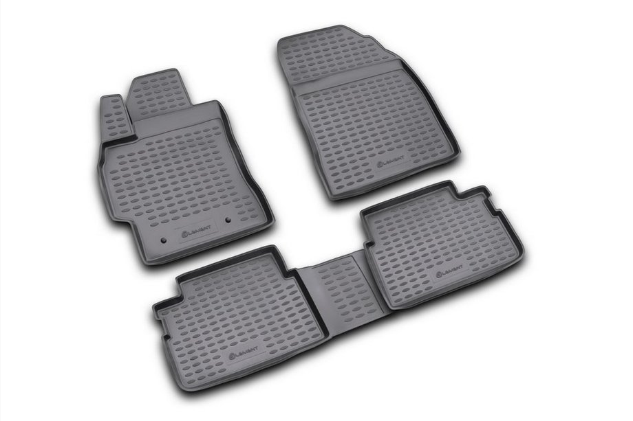 Toyota Auris 2007-2012 Rubber floor mats (4 pcs, Novline) Image