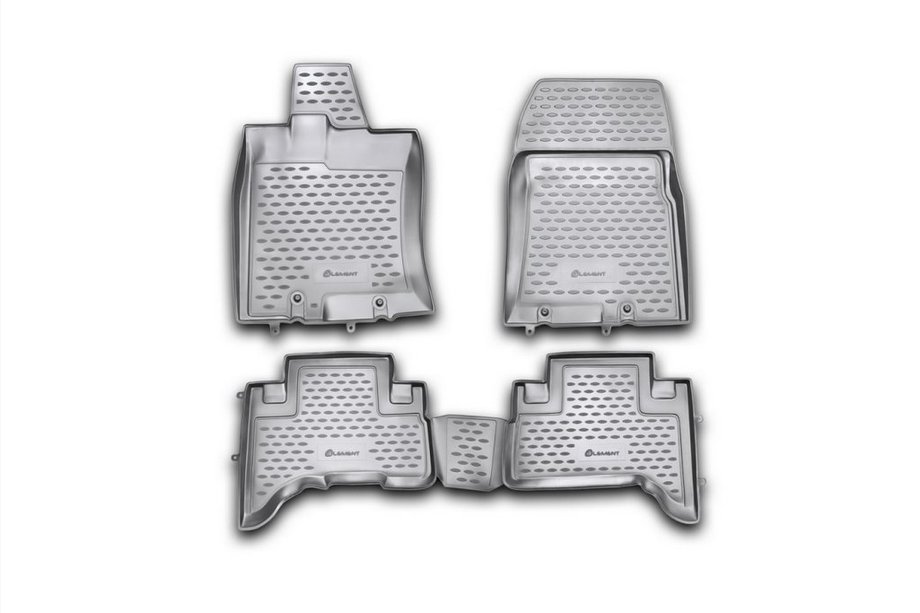 Toyota FJ Cruiser 2006-2022 Rubber floor mats (4 pcs, Novline) Image