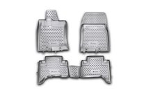 Toyota FJ Cruiser 2006-2022 Rubber floor mats (4 pcs, Novline) photo 1