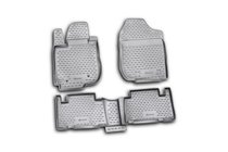 Toyota Rav 4 2006-2013 (2010↗) Rubber Floor Mats (4 pcs, Novline) photo 1
