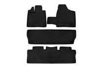 Toyota Sienna 2010-2020 Rubber floor mats (4 pcs, Novline) photo 1