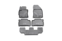 Toyota Verso 2009–2018 (2013↗) Rubber floor mats (5 pcs, Novline) photo 1