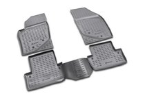 Volvo S60 2000-2009 Rubber floor mats (4 pcs, Novline) photo 1