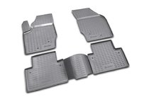 Volvo XC90 2002-2014 Rubber floor mats (4 pcs, Novline) photo 1