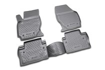 Volvo XC70 2007-2013 Rubber floor mats (4 pcs, Novline) photo 1