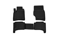 Volkswagen Touareg 2002–2010 Rubber floor mats (4 pcs, Novline) photo 1