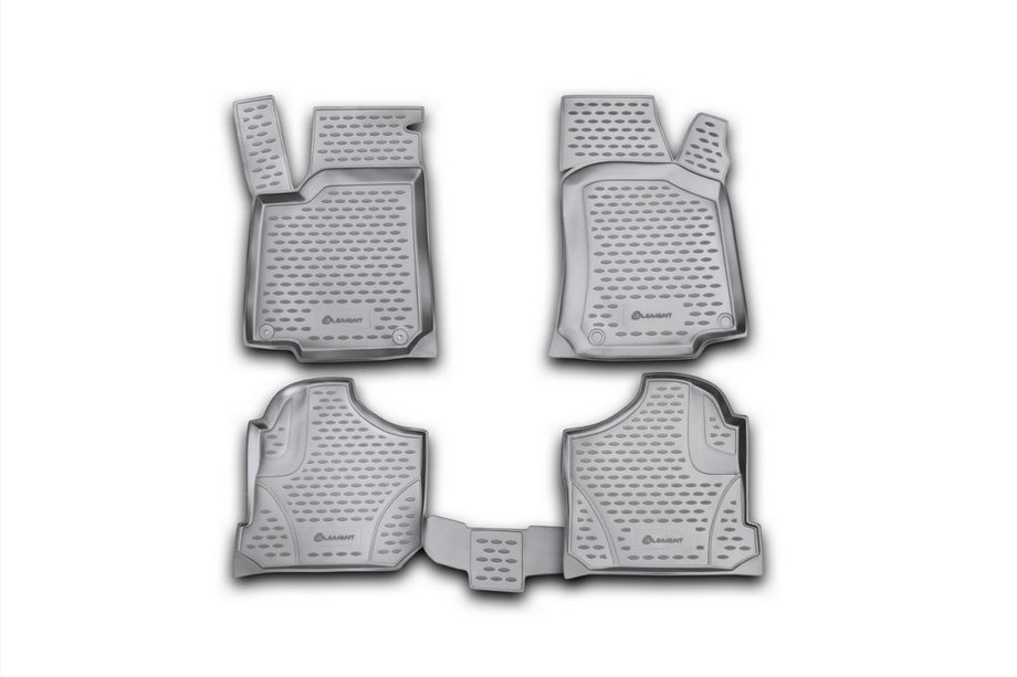 Volkswagen Golf 4 1997-2006 Rubber floor mats (4 pcs, Novline) Image