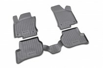 Volkswagen Jetta 2006-2011 Rubber floor mats (4 pcs, Novline) photo 1
