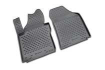 Volkswagen Caddy 2004-2010 Rubber Floor Mats Interior (2 pcs, Novline) photo 1