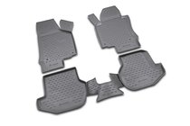 Volkswagen EOS 2006-2011 Rubber floor mats (4 pcs, Novline) photo 1