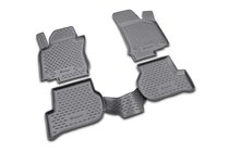 Volkswagen Scirocco 2008-2017 Rubber floor mats (4 pcs, Novline) photo 1