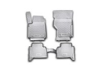 Volkswagen Amarok 2010-2022 Rubber floor mats (4 pcs, Novline) photo 1