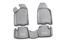 VAZ 2110-21115 1995-2015 (2114) Rubber floor mats (4 pcs, Novline) photo 1