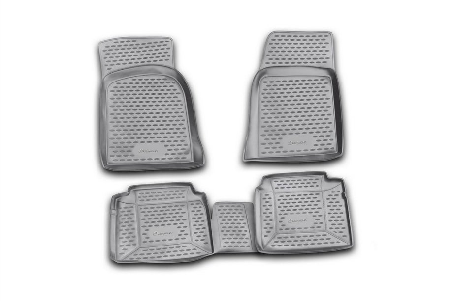VAZ 2106 1976-2006 Rubber floor mats (4 pcs, Novline) Image