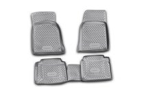 VAZ 2106 1976-2006 Rubber floor mats (4 pcs, Novline) photo 1